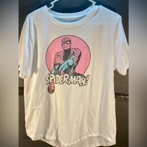 AMAZING SPIDER-MAN WHITE T-SHIRT SIZE XXL